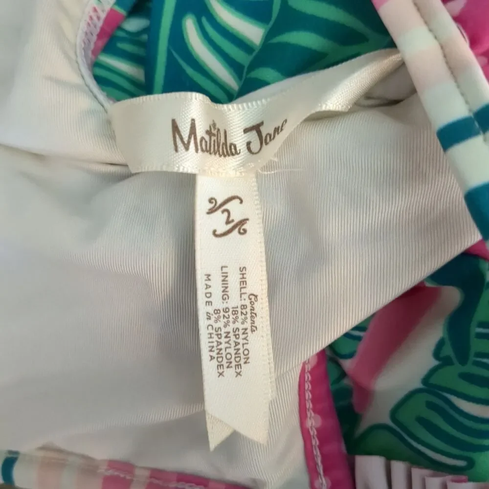 Matilda Jane Under The Palms One-Piece Bathing Swimsuit - Toddler Girls 2T